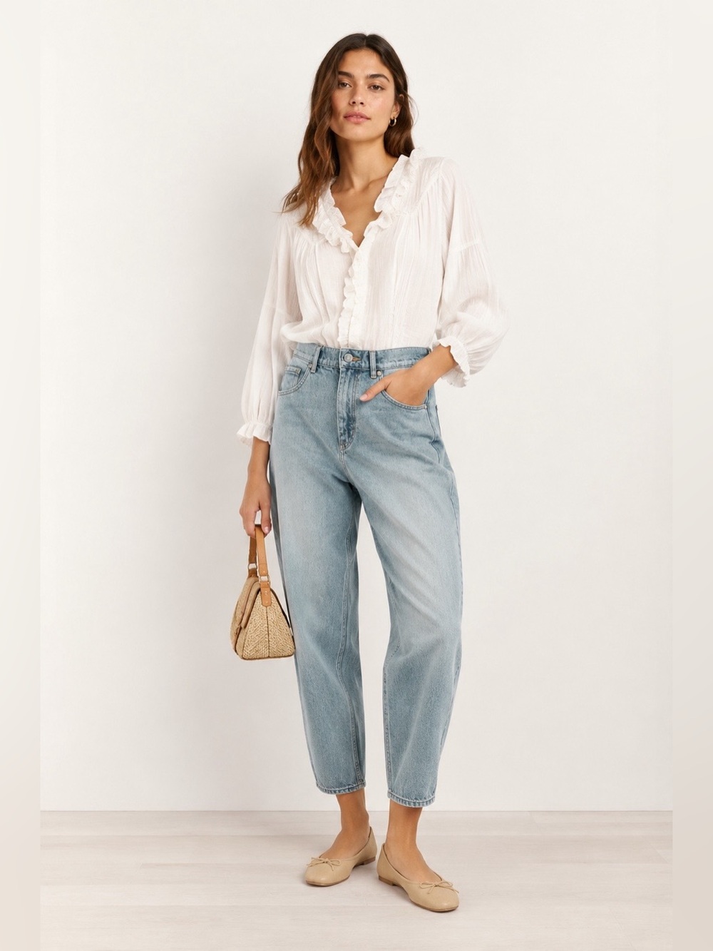 La Vie Rebecca Taylor high waisted denim